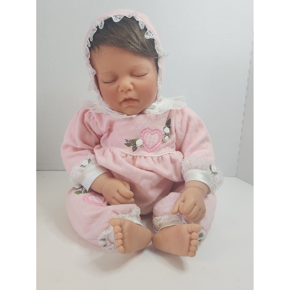 Rare Lee Middleton Original Doll 1997 Reva Schick Sleeping Baby #399/2000 VTG